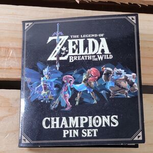 CultureFly Nintendo Legend Zelda Breath Of The Wild Champions 4 Enamel Pin Set